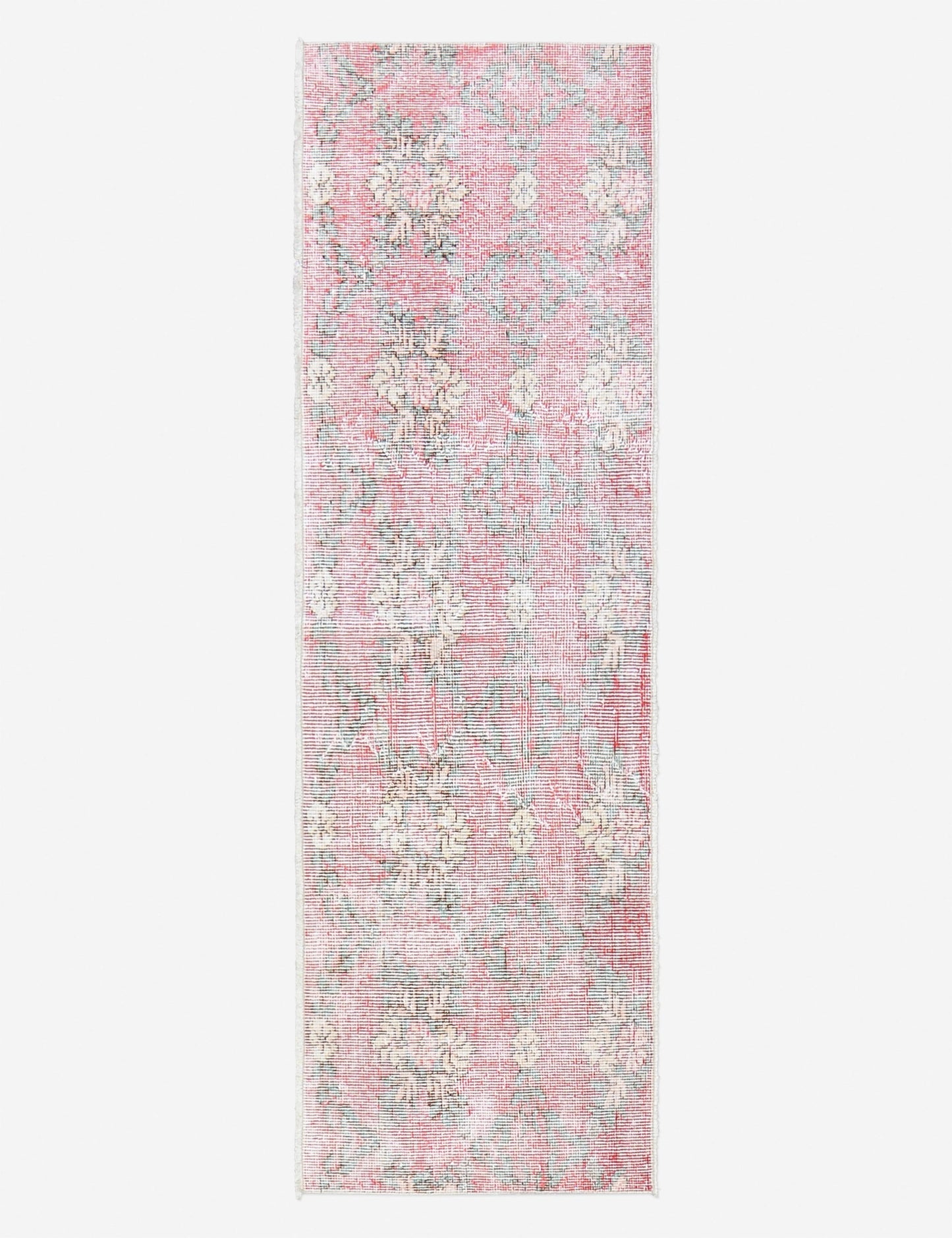 Vintage Turkish Hand-Knotted Wool Runner Rug No. 277, 2' x 6' 3"